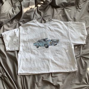 brandy racing car tee